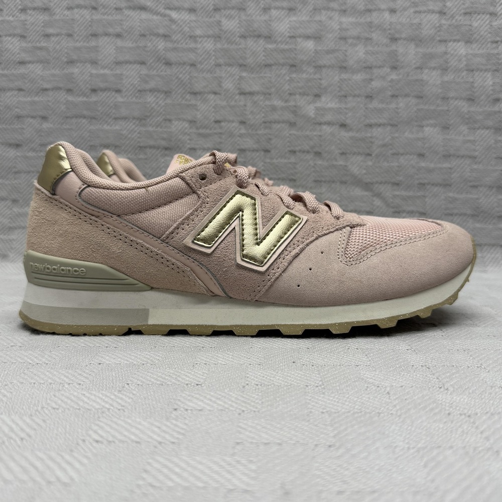 New Balance WL996 Pink Gold Womens Size 6.5 Sneakers WL996CH2 Suede Mesh